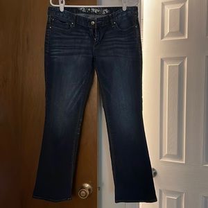 Express Barely Boot Cut jeans